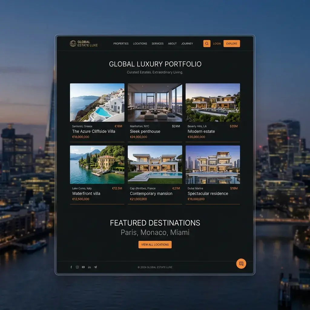 Global Real Estate Portal