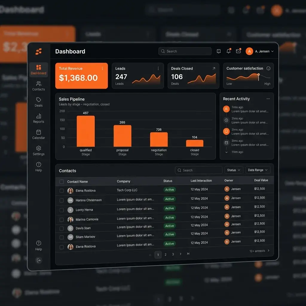 Automated B2B CRM Suite